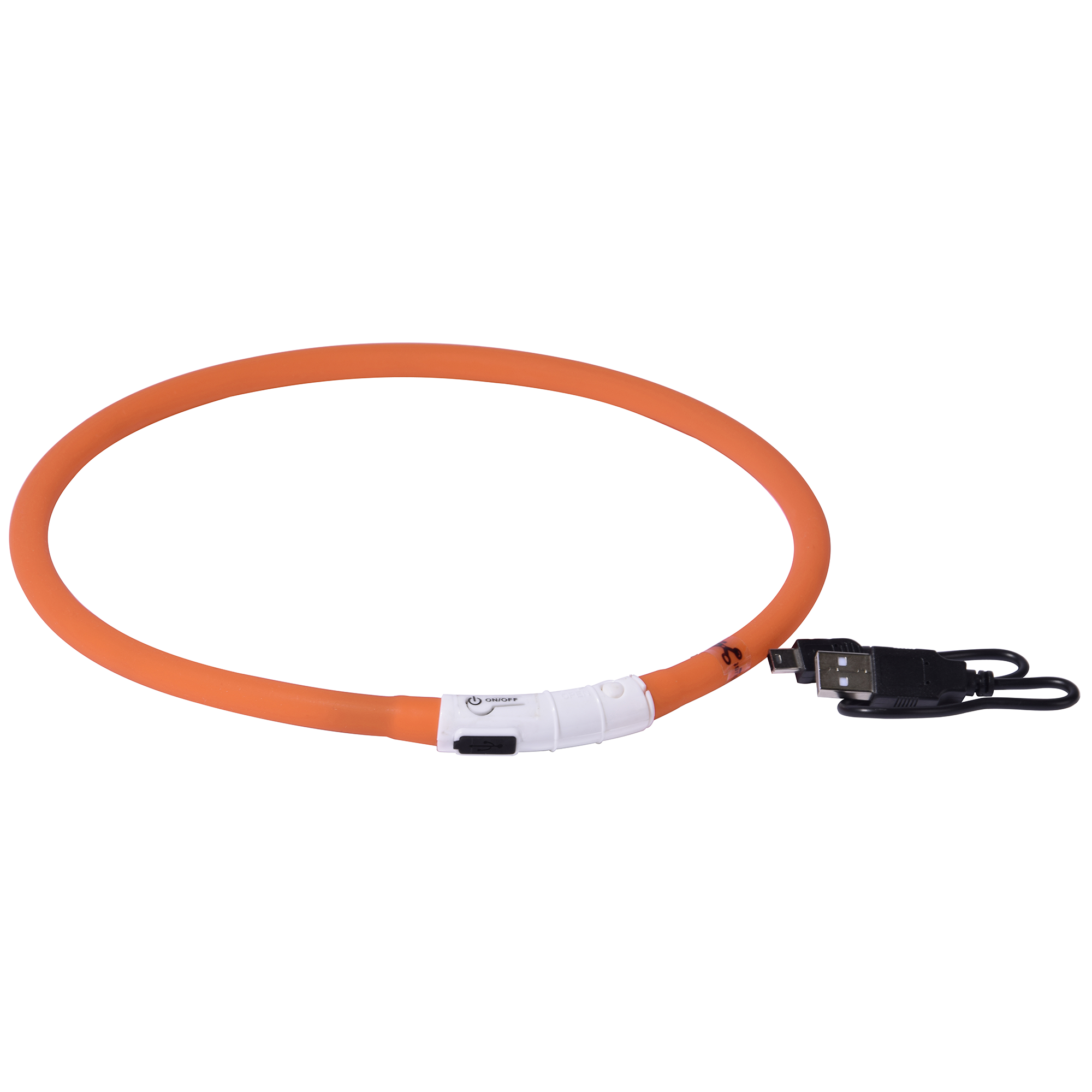 LED-Silikonring orange 71 cm + product picture