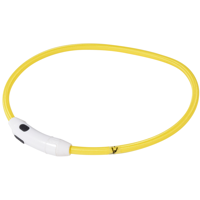 Bild von LED-Nylonring gelb 65 cm