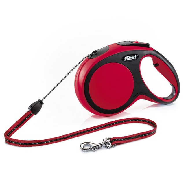Bild von Hunde-Seilrollleine 'New Comfort' rot Größe M max. 20 kg 8 m