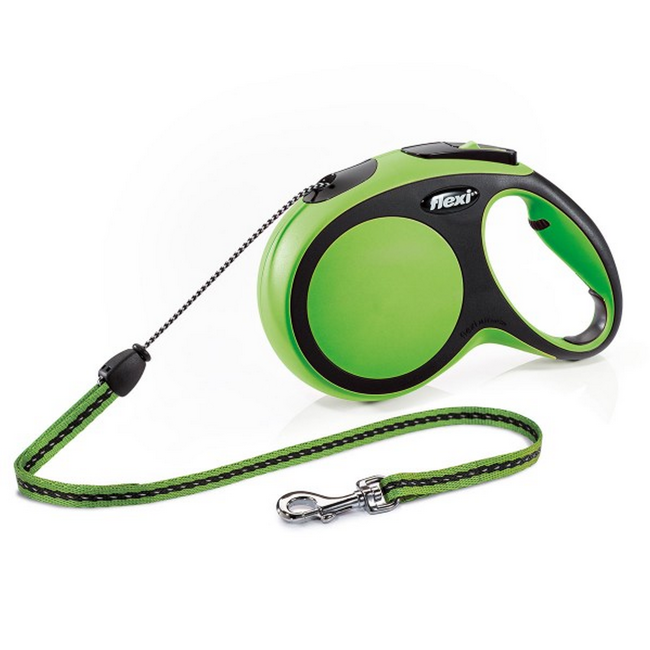Bild von Hunde-Seilrollleine 'New Comfort' grün Größe M max. 20 kg 8 m