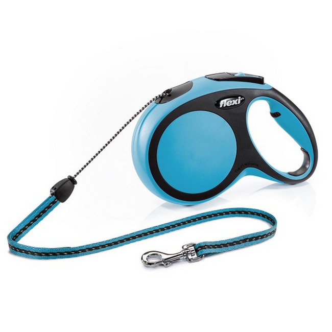 Bild von Hunde-Seilrollleine 'New Comfort' blau Größe S max. 12 kg 8 m