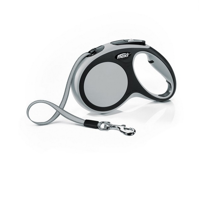 Bild von Hunde-Gurtrollleine 'New Comfort' grau Größe M max. 25 kg 5 m