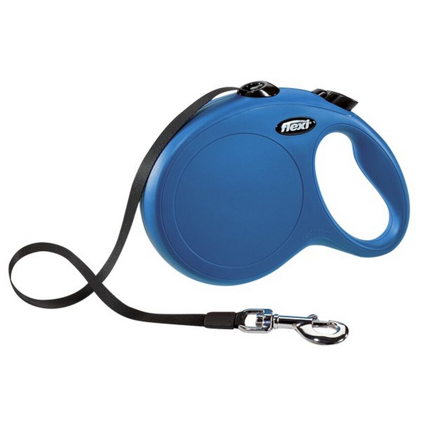 Hunde-Gurtrollleine 'New Classic' blau Größe L max. 50 kg 8 m