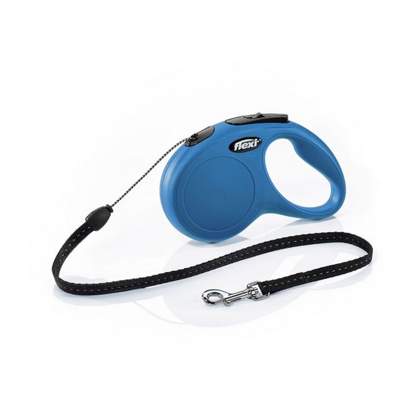 Hunde-Seilrollleine 'New Classic' blau Größe S max. 12 kg 5 m