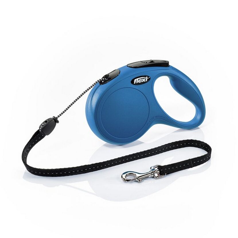 Hunde-Seilrollleine 'New Classic' blau Größe M max. 20 kg 5 m