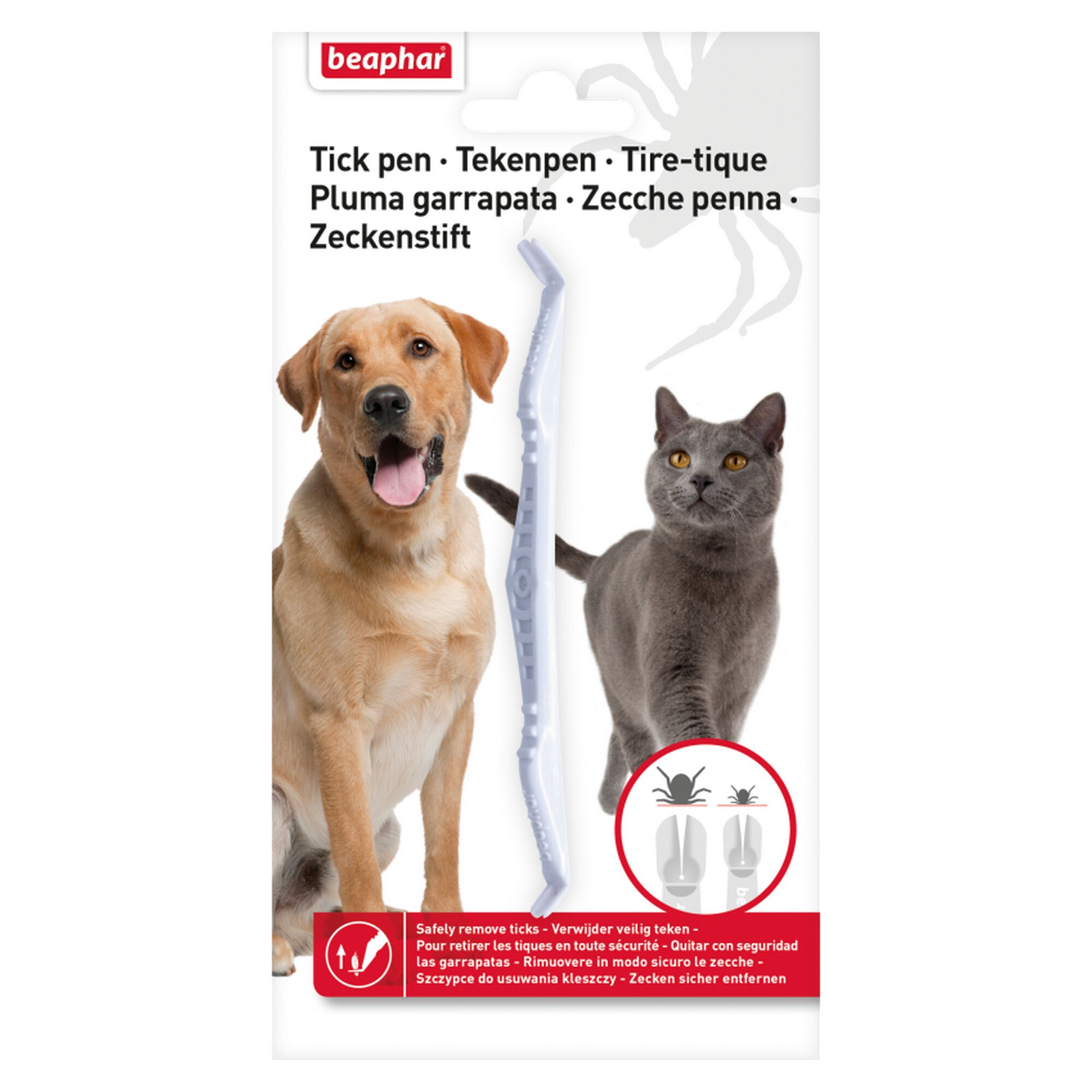 Beaphar Zeckenstift, Hund, Katze, Zecken entfernen