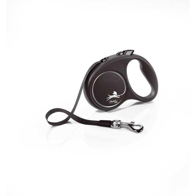 Bild von Hundeleine 'Flexi Black Design' S 5 m schwarz