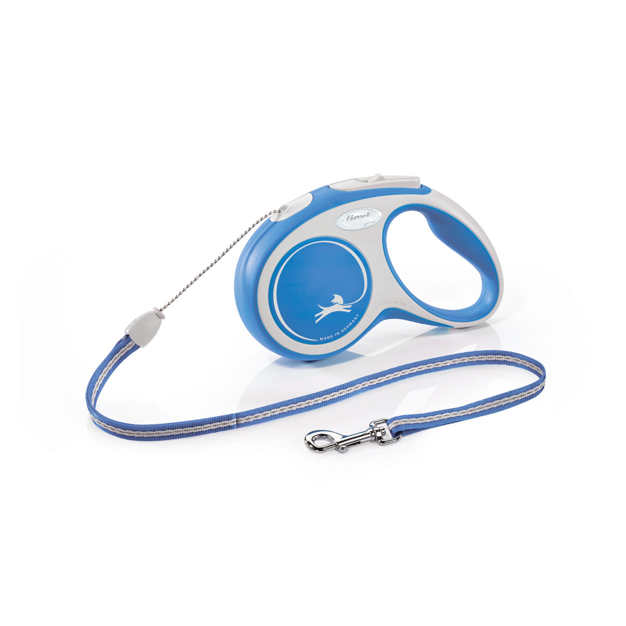 Flexi Roll-Leine Comfort S in Blau