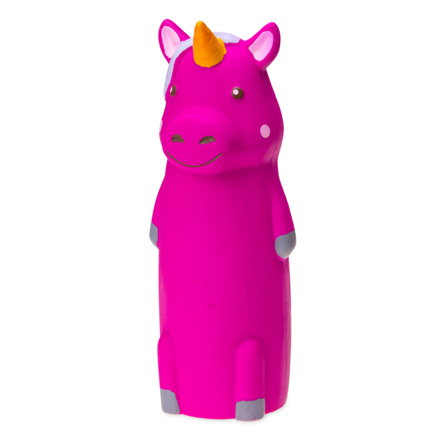 Bild von Kauspielzeug Einhorn pink Latex 19,5 cm