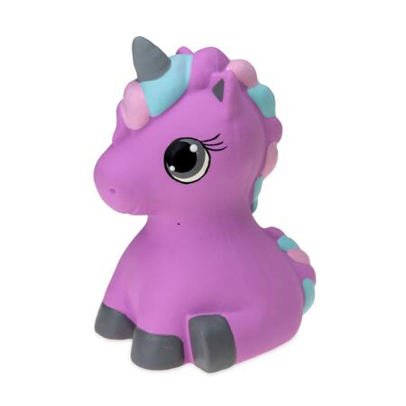 3. Bild von Kauspielzeug Einhorn lila Latex 11 cm