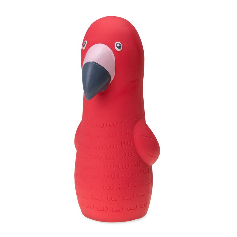 Rotes Spielzeug Vogel