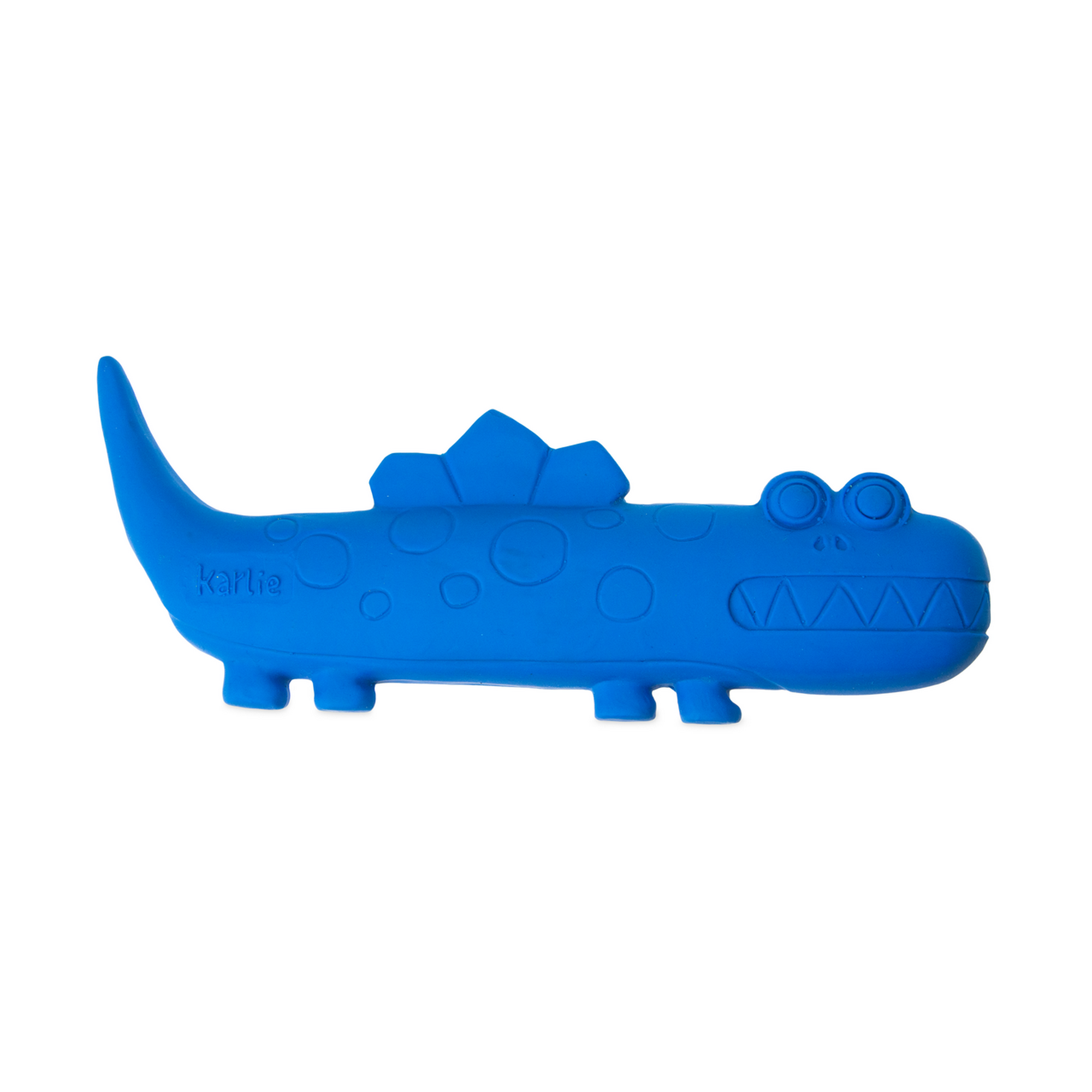 Apportierspielzeug Reptilie blau Latex 20 cm + product picture