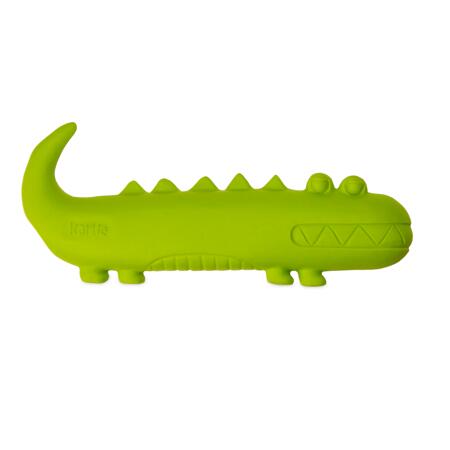 2. Bild von Apportierspielzeug Reptilie grün Latex 19,5 cm
