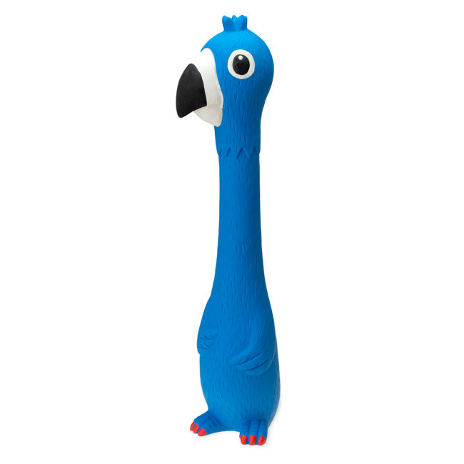 Bild von Apportierspielzeug Vogel blau Latex 40 cm