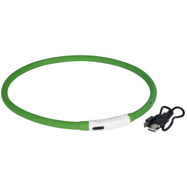 Bild von LED-Leuchtring Silikon grün