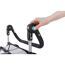 Fahrradanhänger Gr. M für Hunde bis 22 kg faltbar grau/schwarz 63 × 95/132 × 90 cm