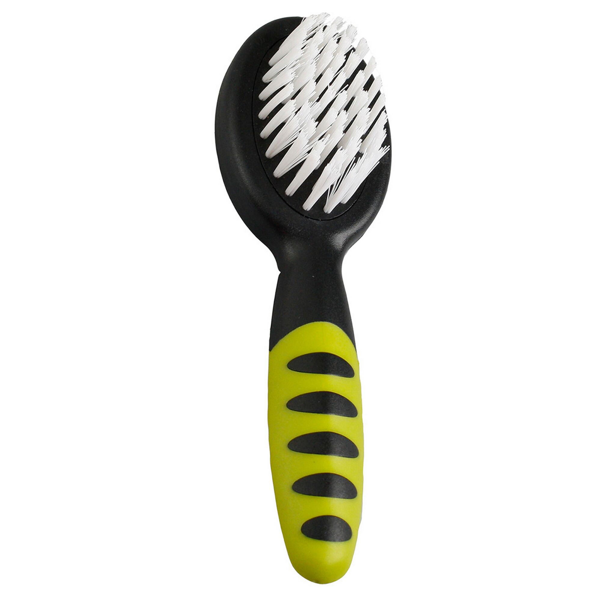 Tierbürste mit grünen und schwarzen Griff