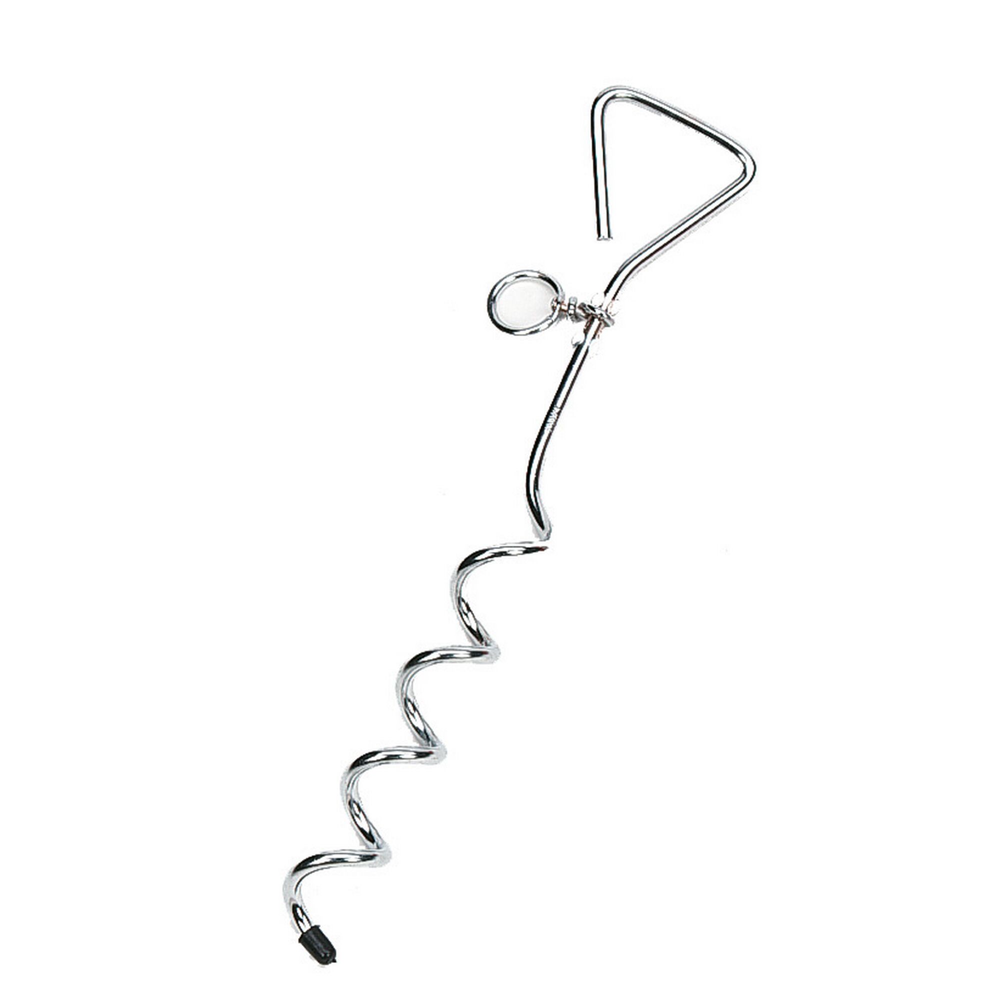 Metallene Anlegespirale mit Öse und Spitze