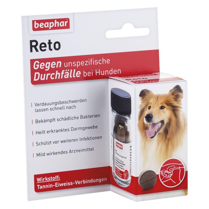 Beaphar Durchfalltabletten Reto für Hunde 30 Stk. ǀ toom Baumarkt