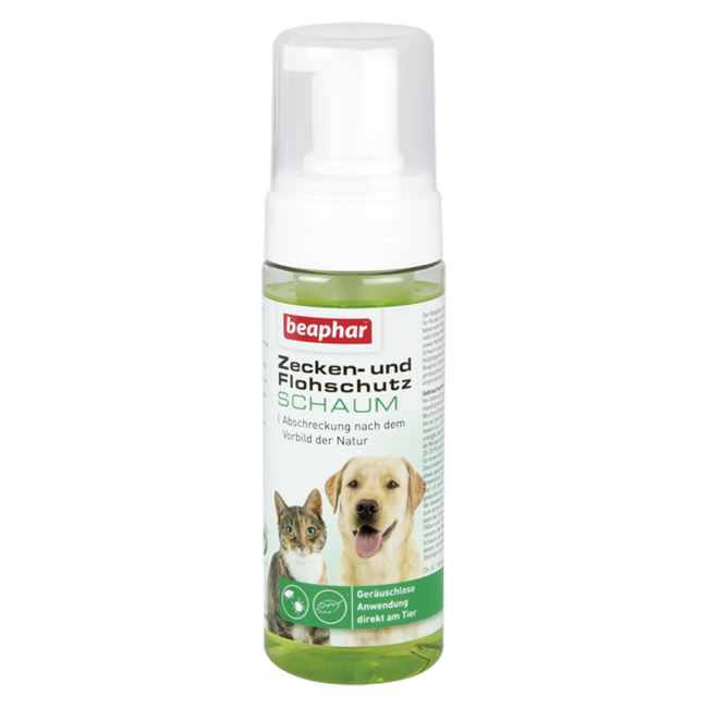Bild von Zecken- und Flohschutz-Schaum für Hunde und Katzen 150 ml