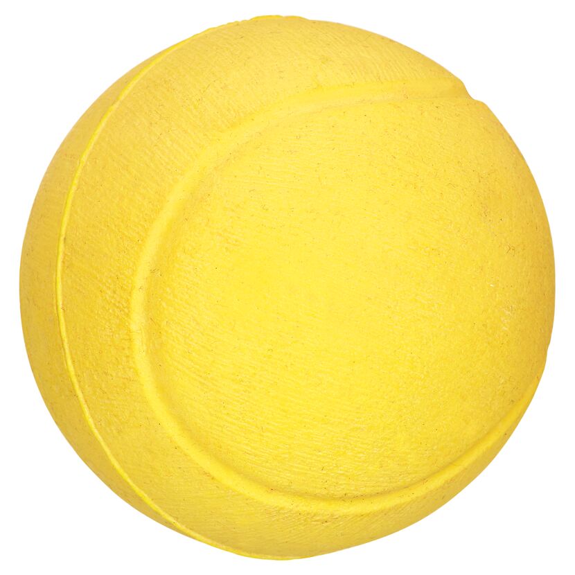 Gelber Moosgummiball