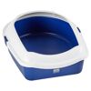 Blau-weiße Katzentoilette Space 60 von ebi