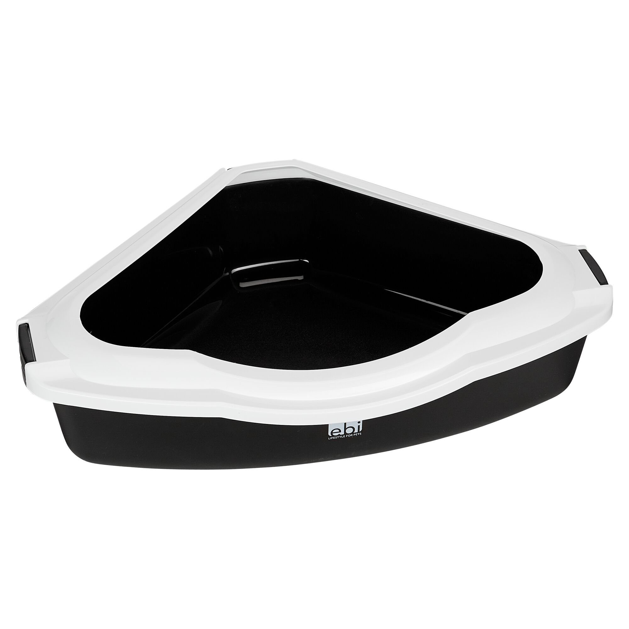Schwarze Katzentoilette Canto Spectra 60 aus Kunststoff