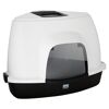 Ebi Ecktoilettenhaus Prism 60 weiß/schwarz