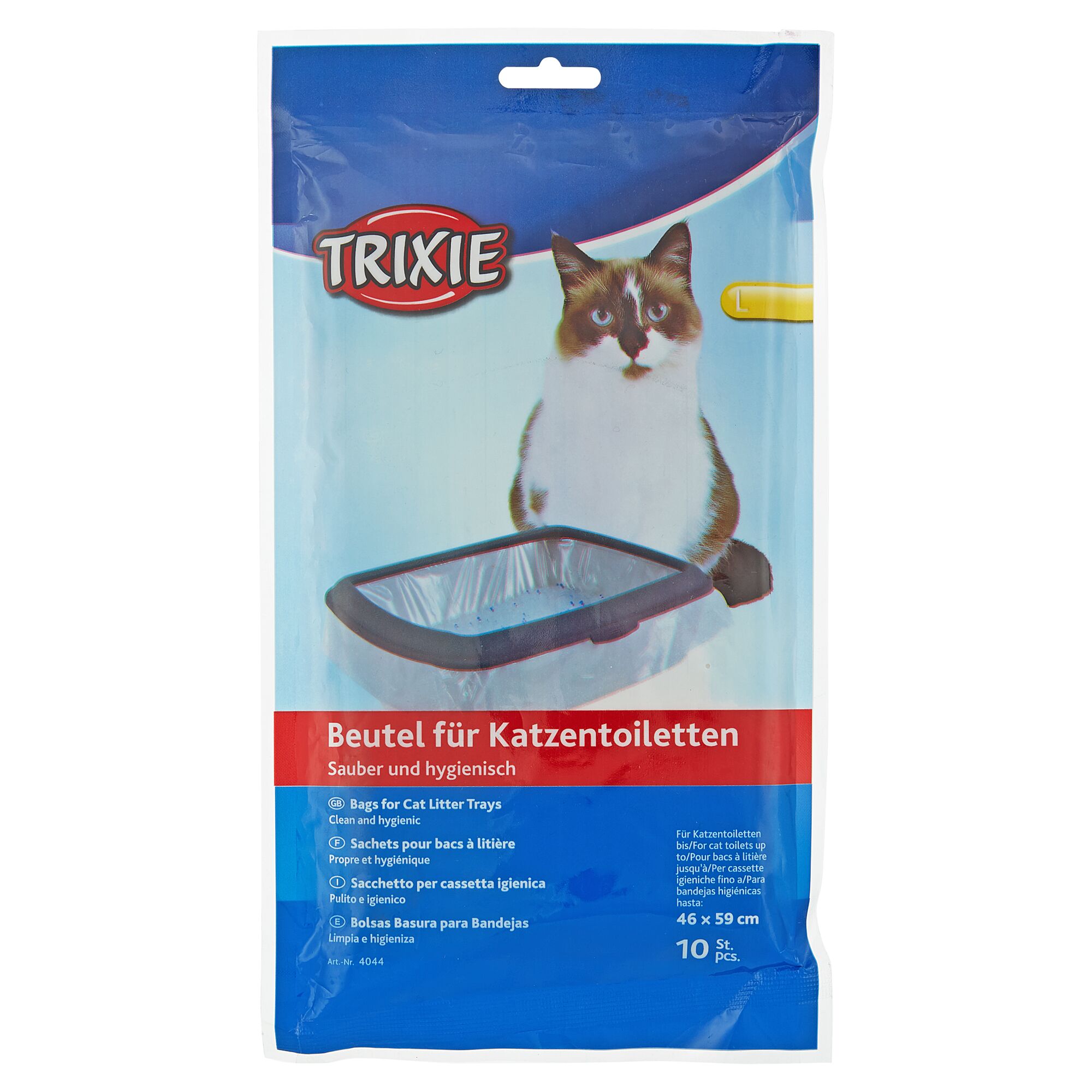 Trixie Katzentoilettenbeutel in der Verpackung