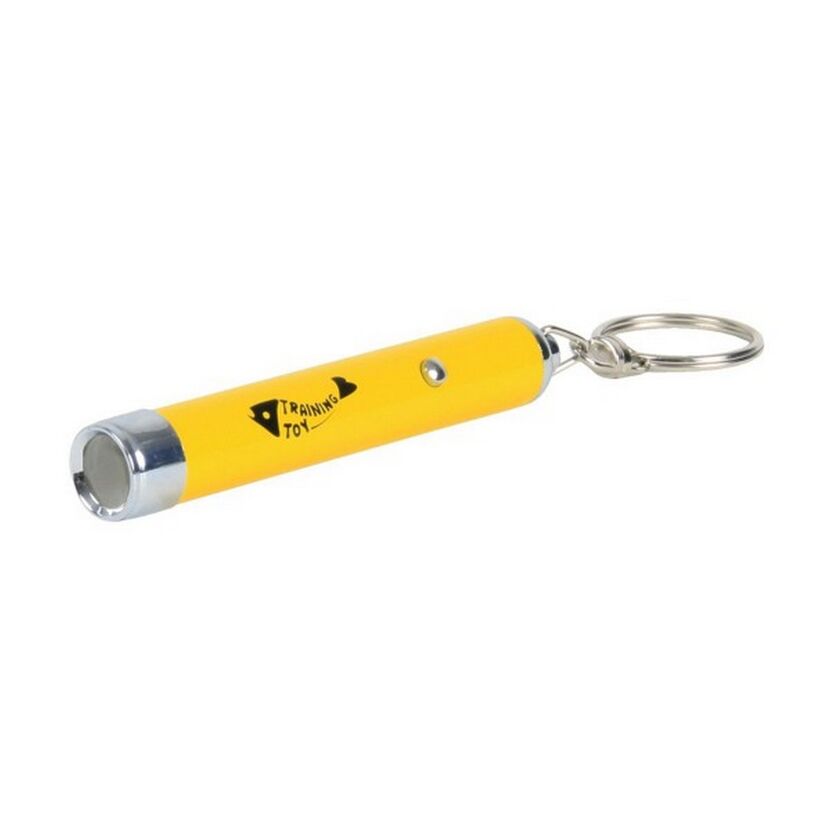 Gelber LED Pointer mit Schlüsselanhänger