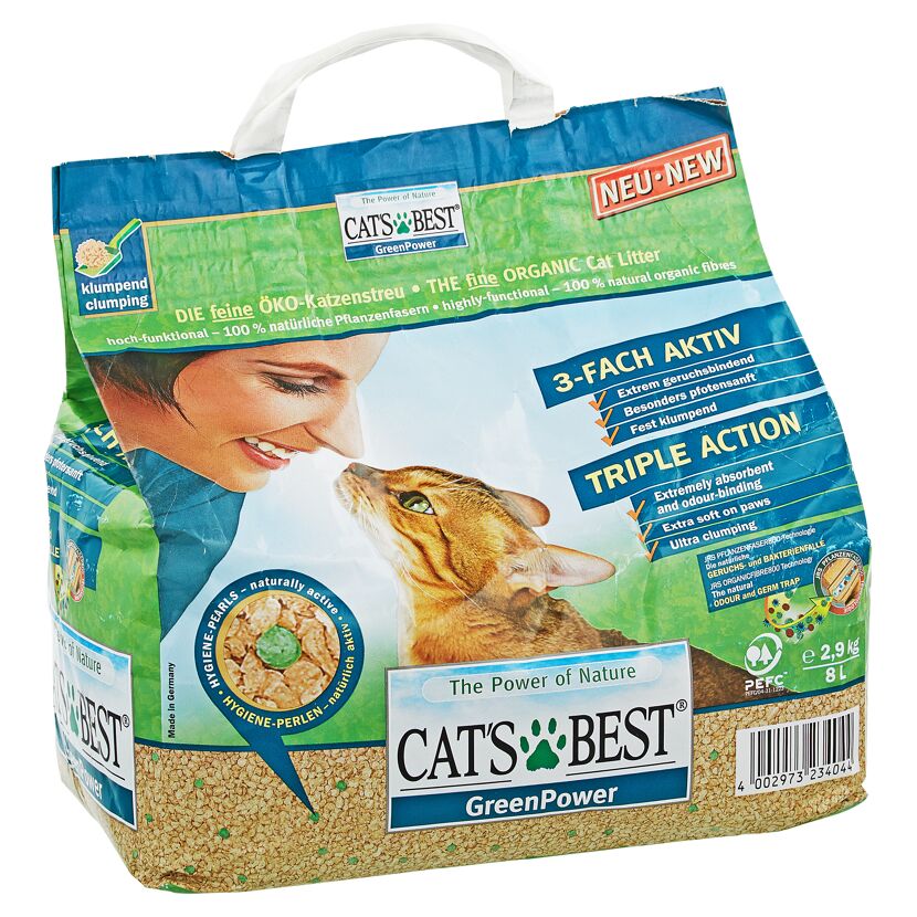 Katzenstreu "GreenPower" 8 l