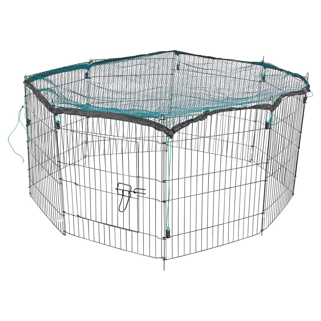 Freilaufgehege "Nature®” Metall 145 x 57 x 145 cm