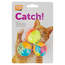 Verkleinertes Bild von Katzenspielzeugset "Catch!" Kunststoff mehrfarbig 3-tlg.