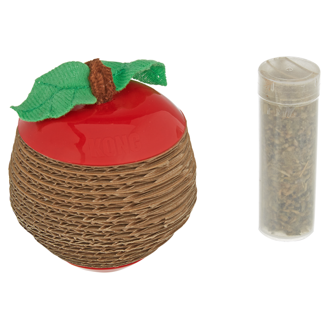 Bild von Spiel-Apfel mit Katzenminze