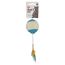 Spielball "Ratl" mit Federn Sisal
