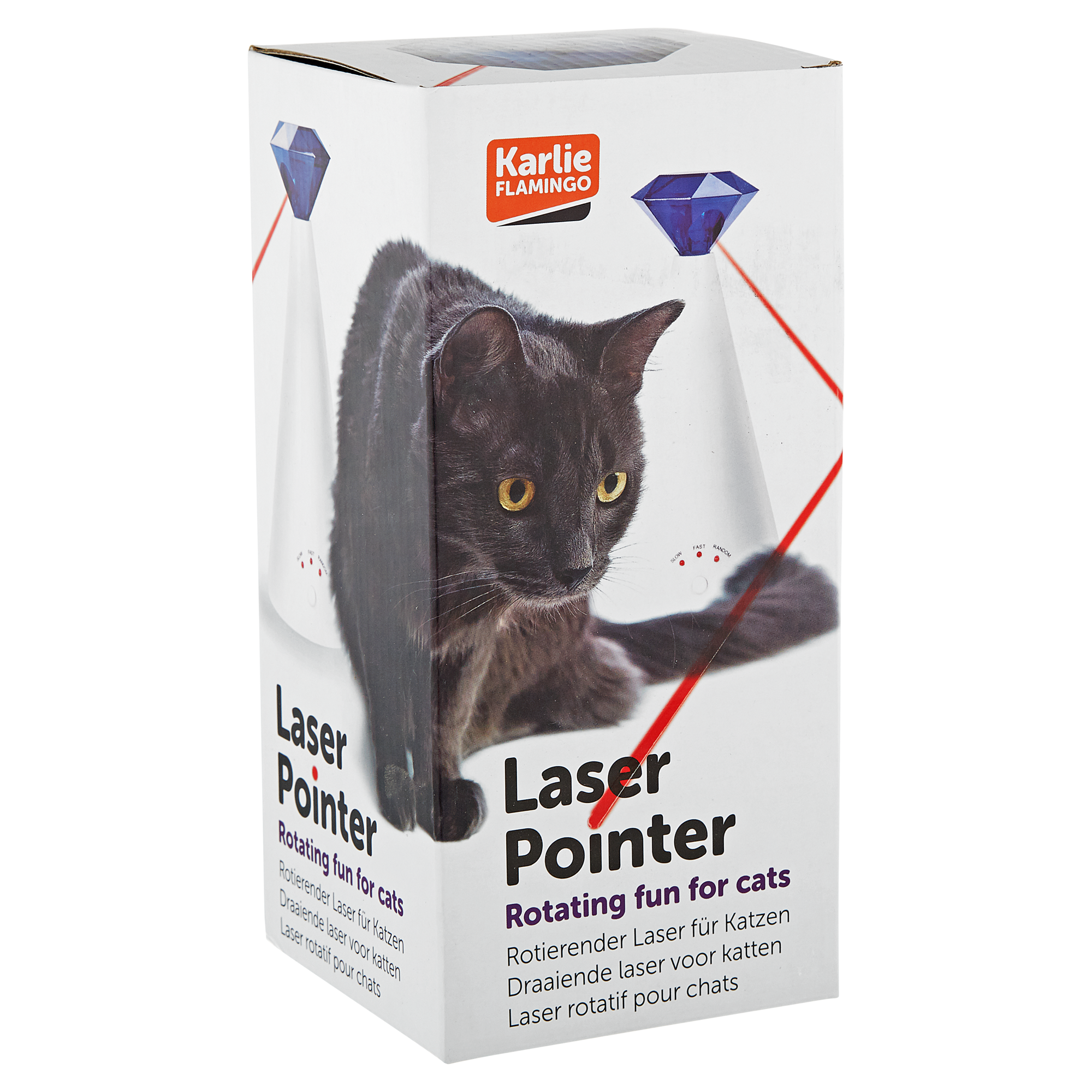 Katzenspielzeug Laser Pointer weiß + product picture