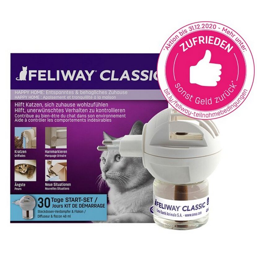 Feliway Classic Verdampfer Startset für Katzen