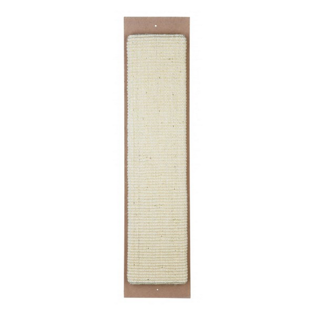Bild von Katzen-Kratzbrett mit Sisalteppich beige 17 x 70 cm