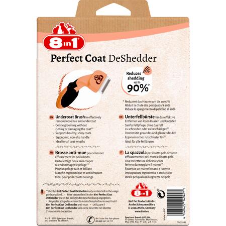 4. Bild von Unterfellbürste 'Perfect Coat DeShedder Katze'