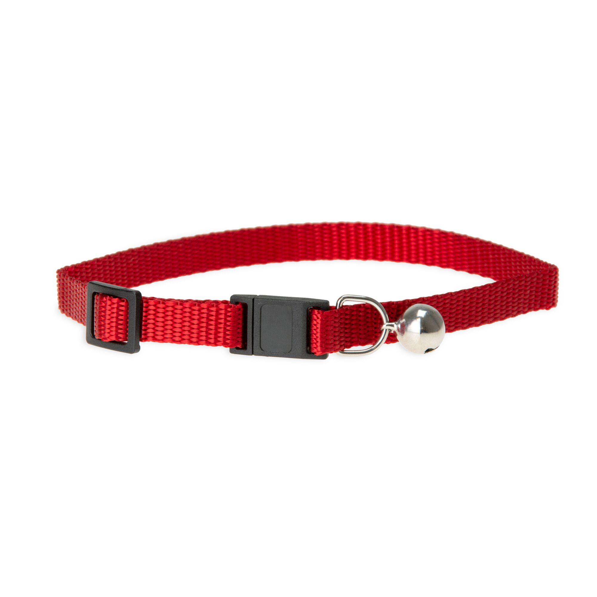 Rotes Halsband mit Glöckchen