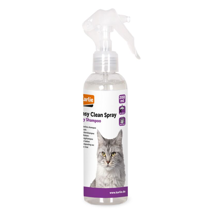 Karlie Easy Clean Spray Trockenshampoo für Katzen 200 ml
