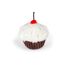Plüschspielzeug Cupcake mit Kirsche