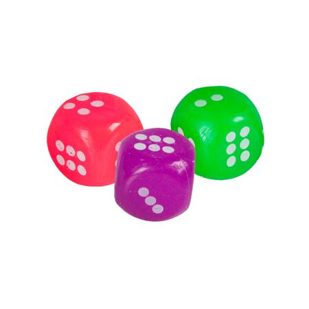 3. Bild von Katzenspielzeug Würfel farblich sortiert 2,5 cm