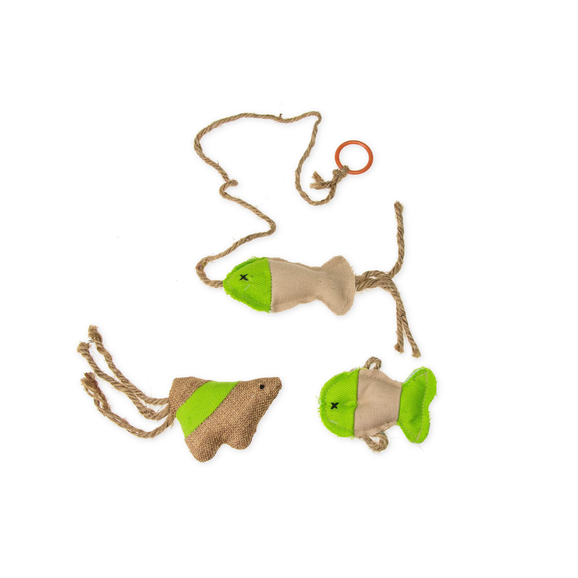 Katzenspielzeug NatuToy Mix aus Jute