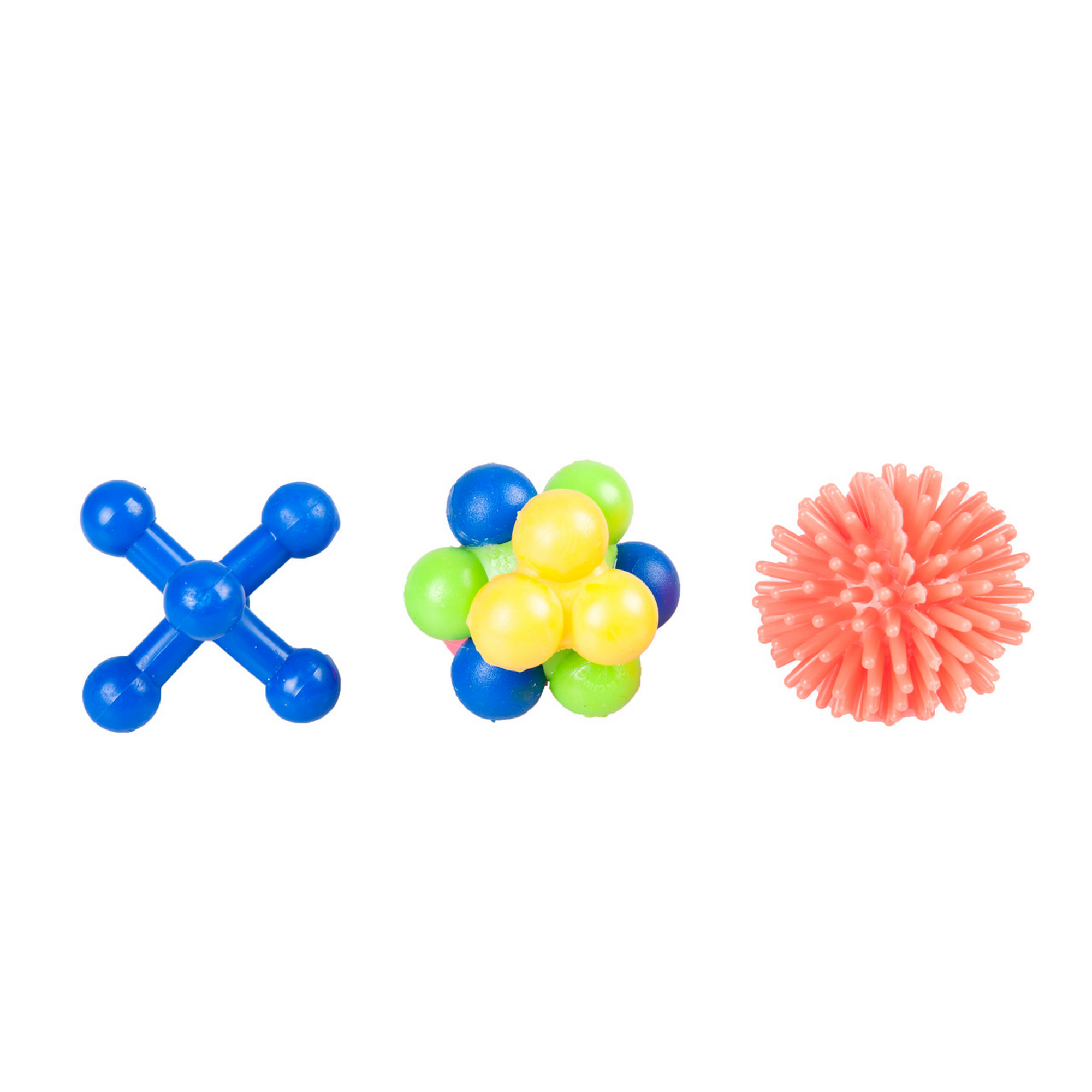 Gummispielzeug 3 Stk. 4 cm, farblich sortiert + product picture