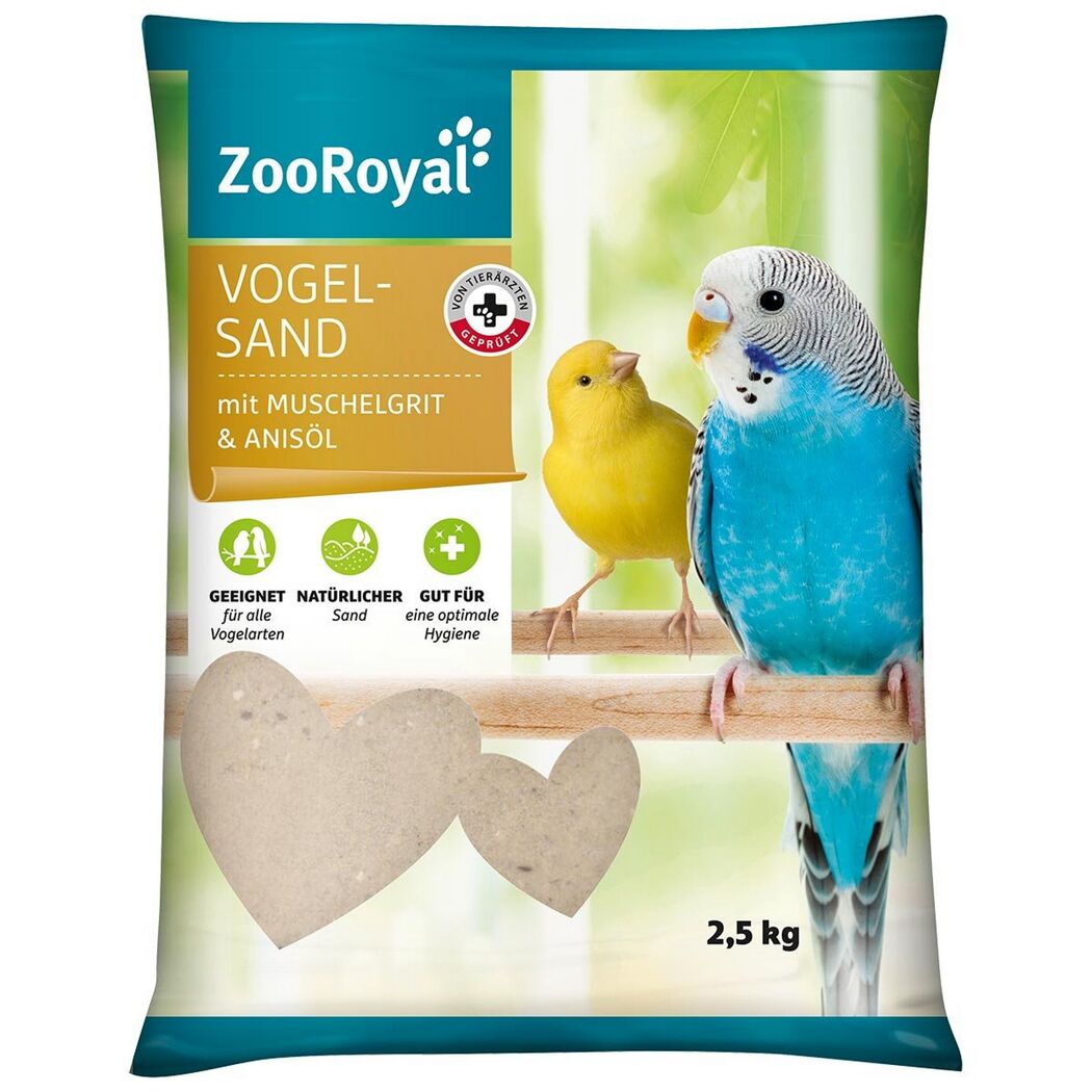 Vogelsand mit Muschelgrit & Anisöl 2,5 kg