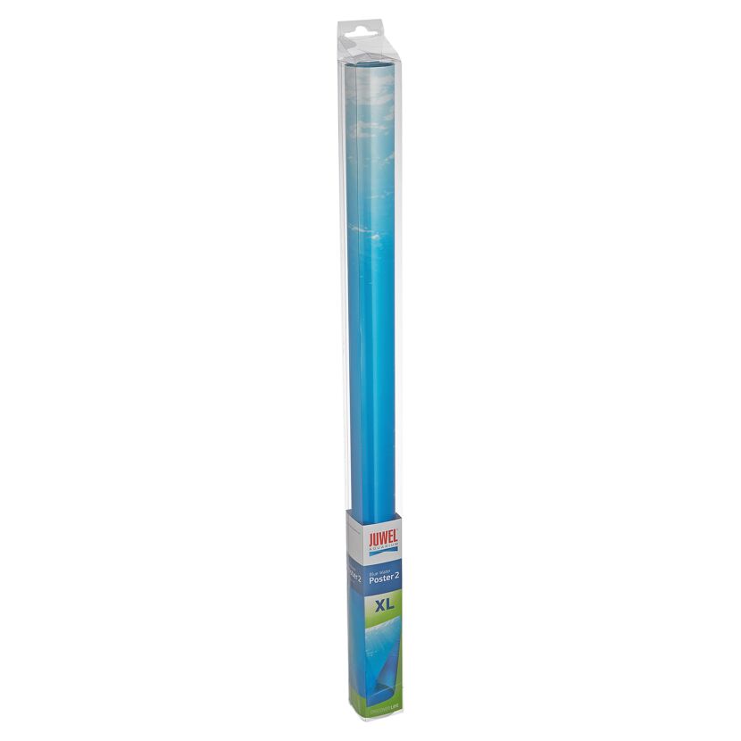 Poster für Aquarium 2 Blaues Wasser 150 x 60 cm