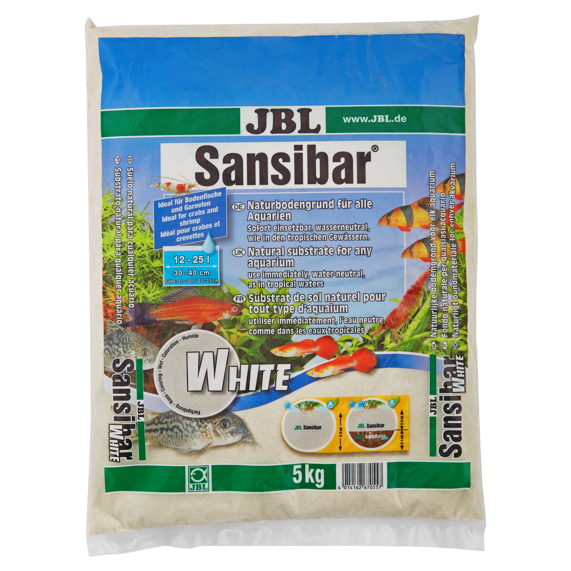 Naturbodengrund 'Sansibar' white 5 kg + product picture