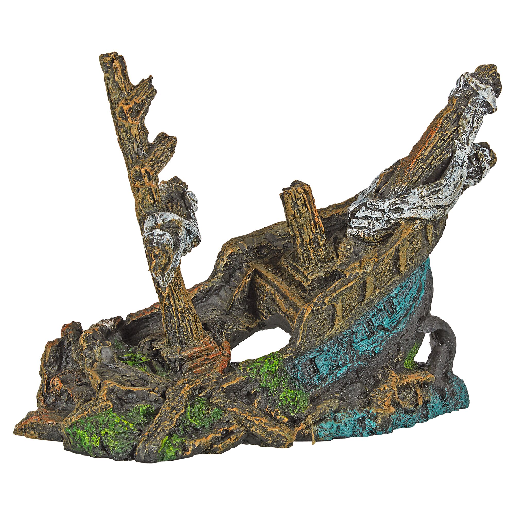 Wrack einer alten Galeere