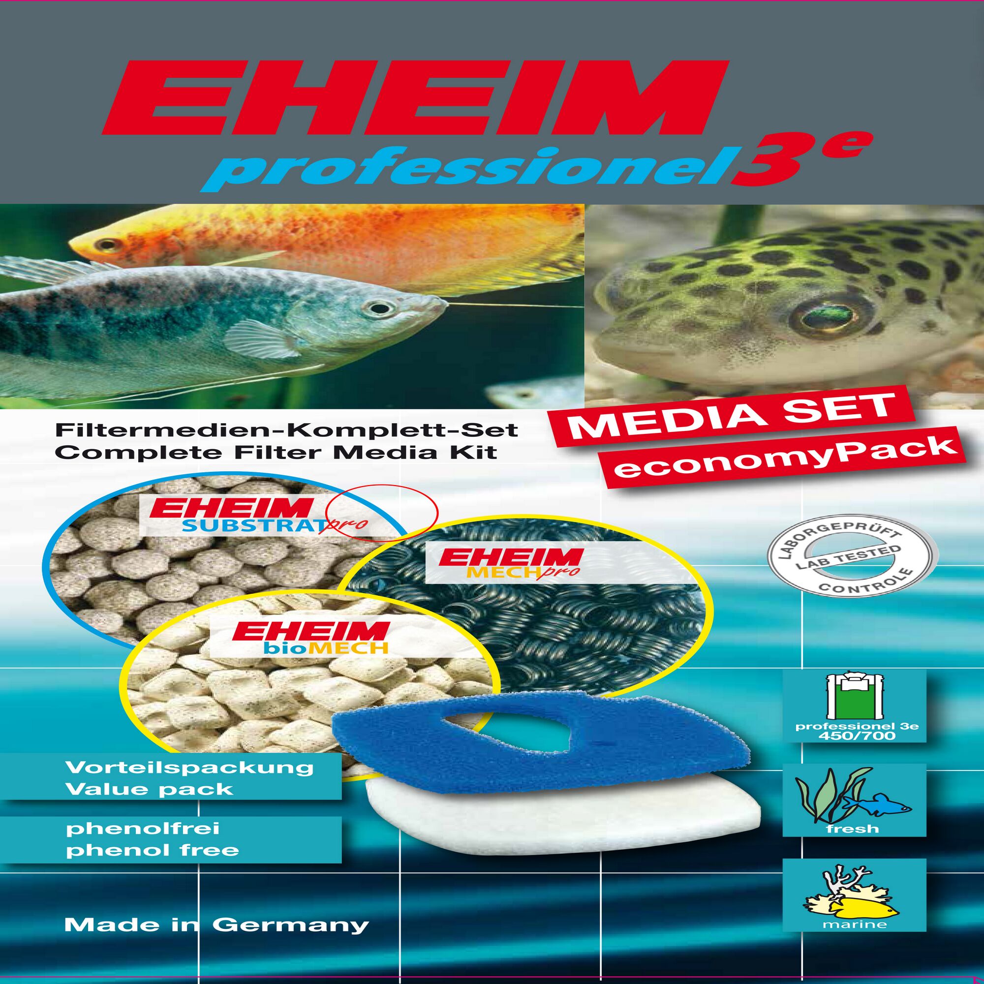 EHEIM professionel 3e Filtermedien-Komplett-Set
